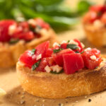 Bruschetta with Tomato, Garlic and Basil