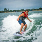 Wake Boarding in Mission Bay