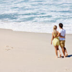 beach couples vacation